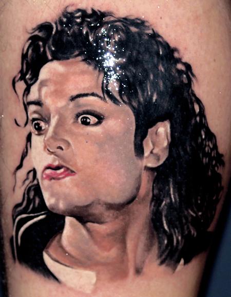Michele Turco - Portrait of Michael Jackson